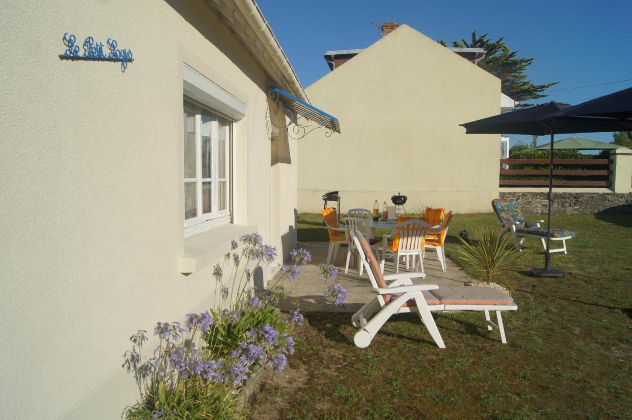 Le Petit Logis De Barneville Plage Wc Exterieur Екстер'єр фото